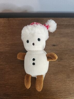 Aurora Land Of Lils Powder Snowman Plush April 2022 Christmas